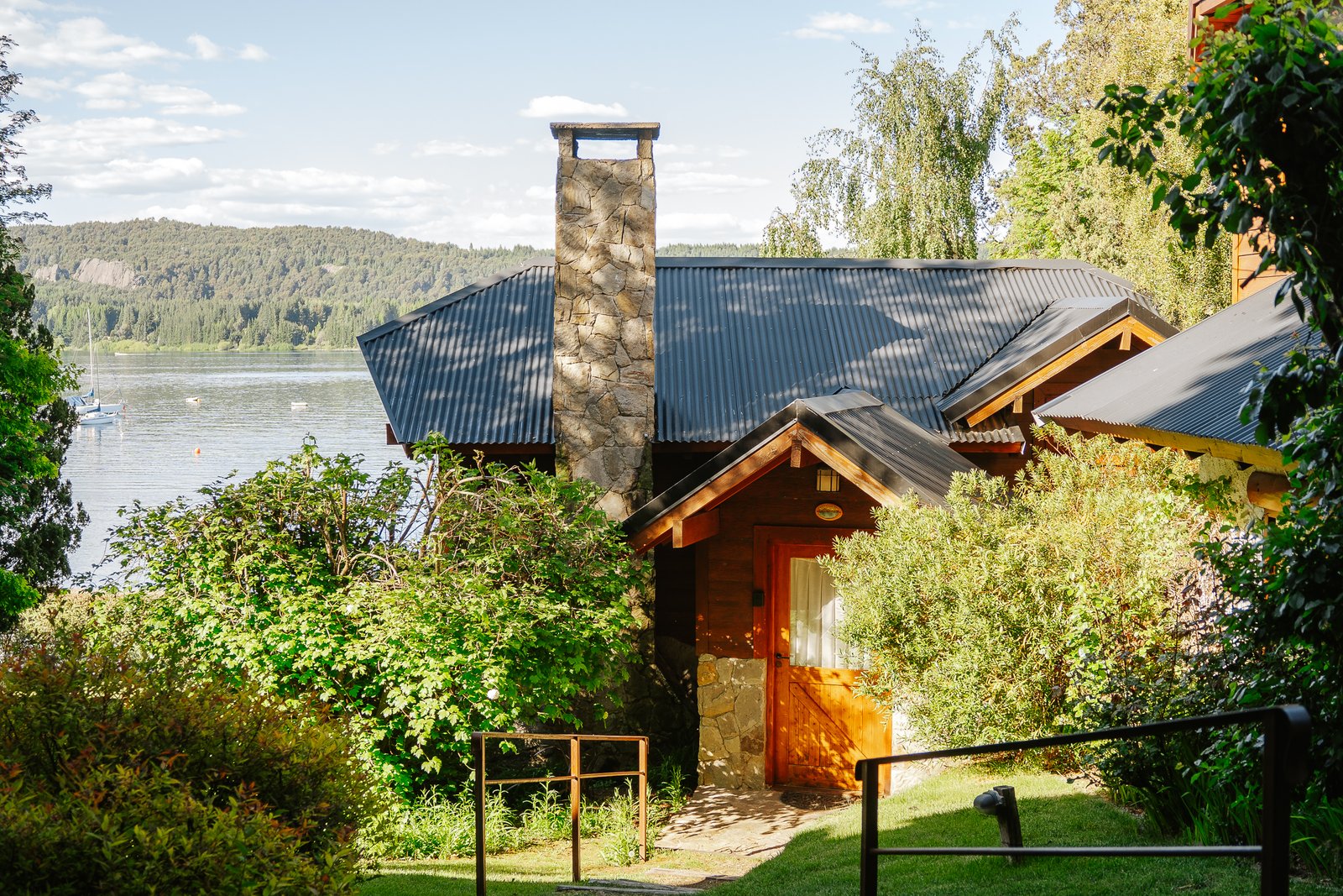 Cabaña Lago Con Costa de Lago